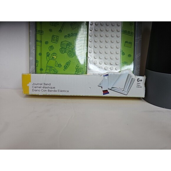 Lego Stationery Journal  Hardback w/ Building Band & Lego Water Bottle SET NEW - Picture 16 of 16